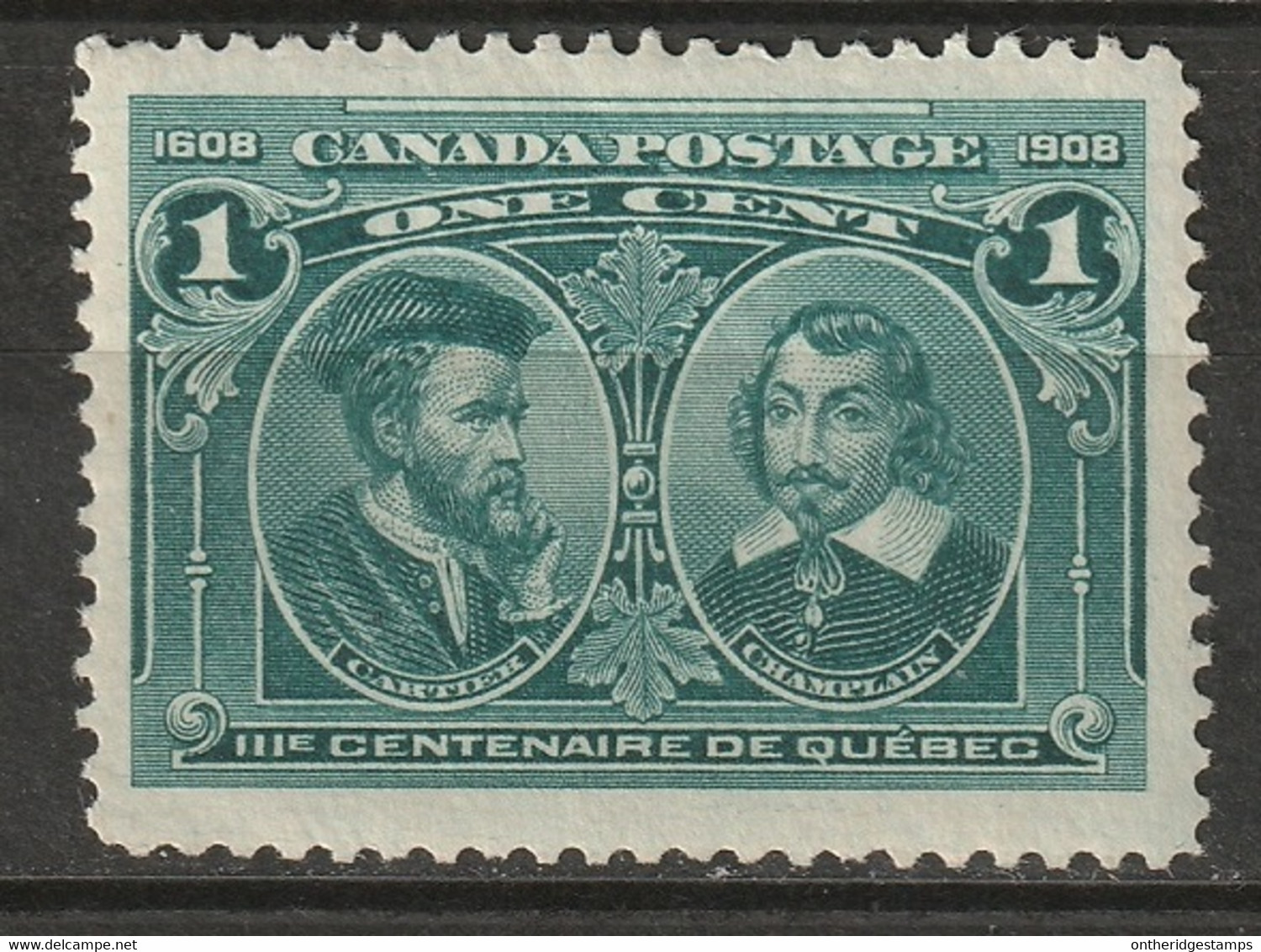 Canada 1908 Sc 97  MLH* Gum Crease - Ungebraucht