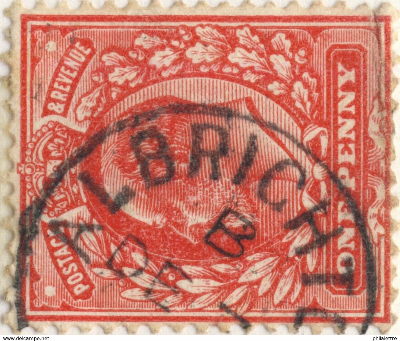 GB - KEVII - " ALBRIGHTON " (Shropshire) CDS On SG219 - Used Stamps