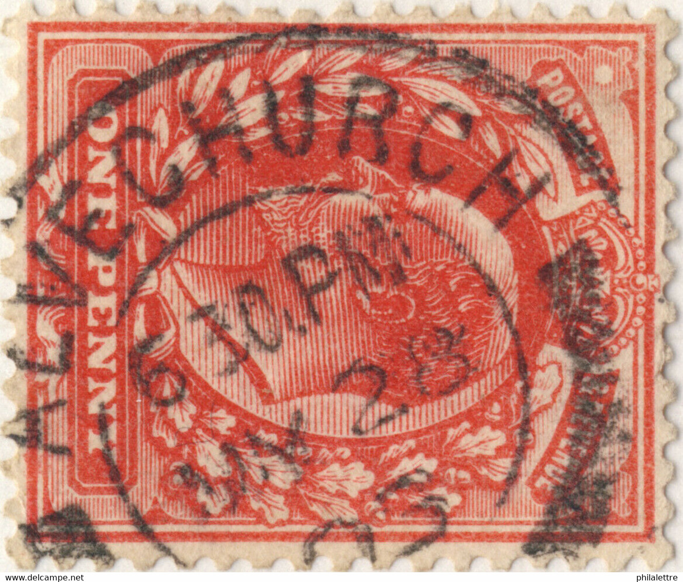 GB  - KEVII - 1905 (May 28) - " ALVECHURCH " (Worcestershire) DS On SG219 - Gebraucht