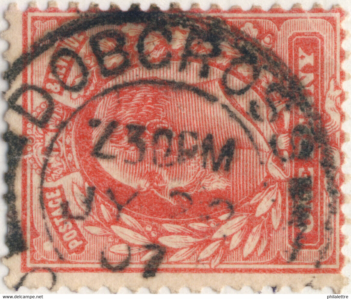GB  - KEVII - 1907 (Jul 22) " DOBCROSS " (West Riding Of Yorkshire) DS On SG219 - Used Stamps