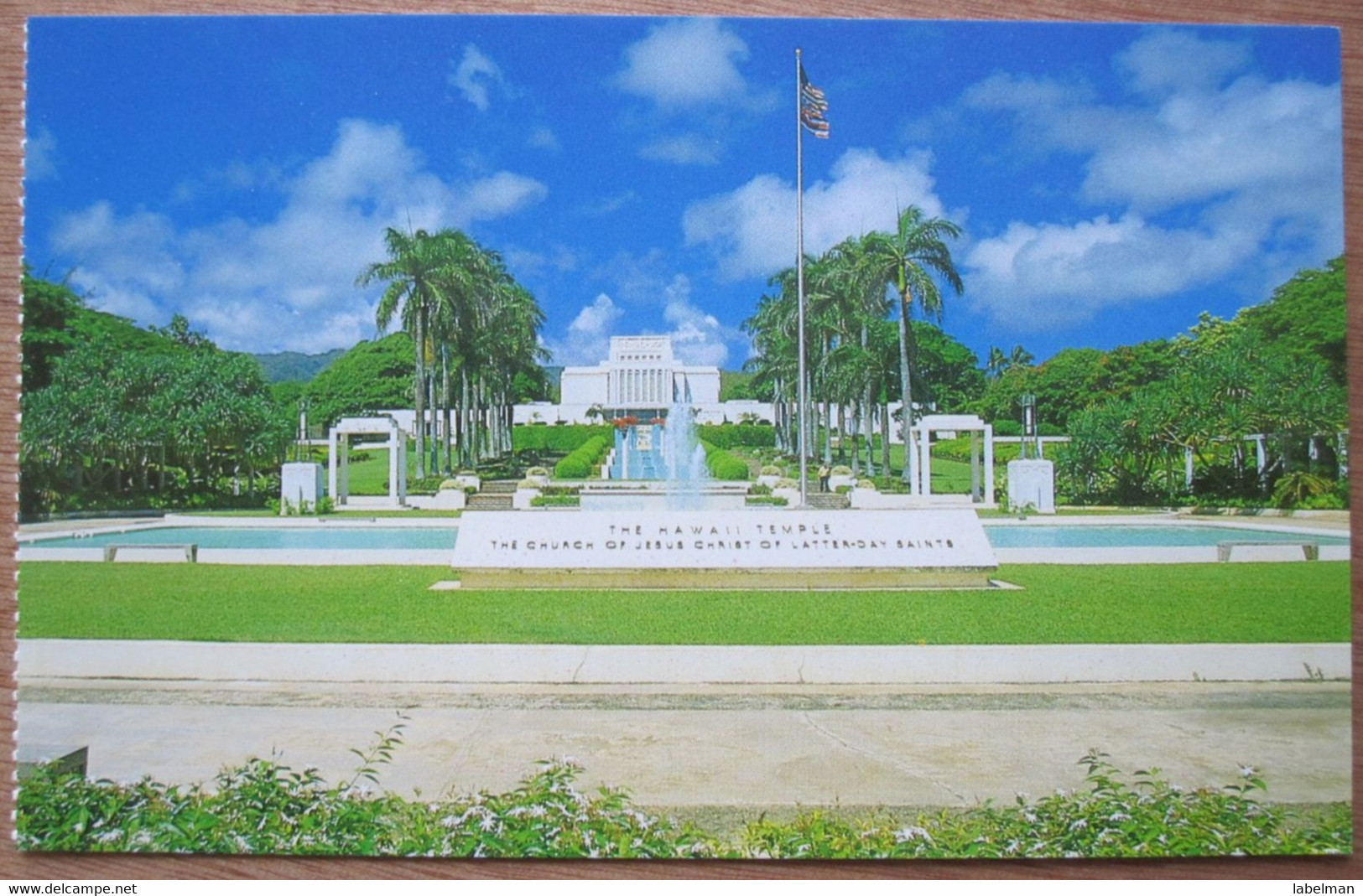 UNITED STATES USA PACIFIC TEMPLE HAWAI ISLAND POLYNESIAN PARADISE POSTCARD PICTURE CARTOLINA ANSICHTSKARTE PHOTO CARD - Kauai
