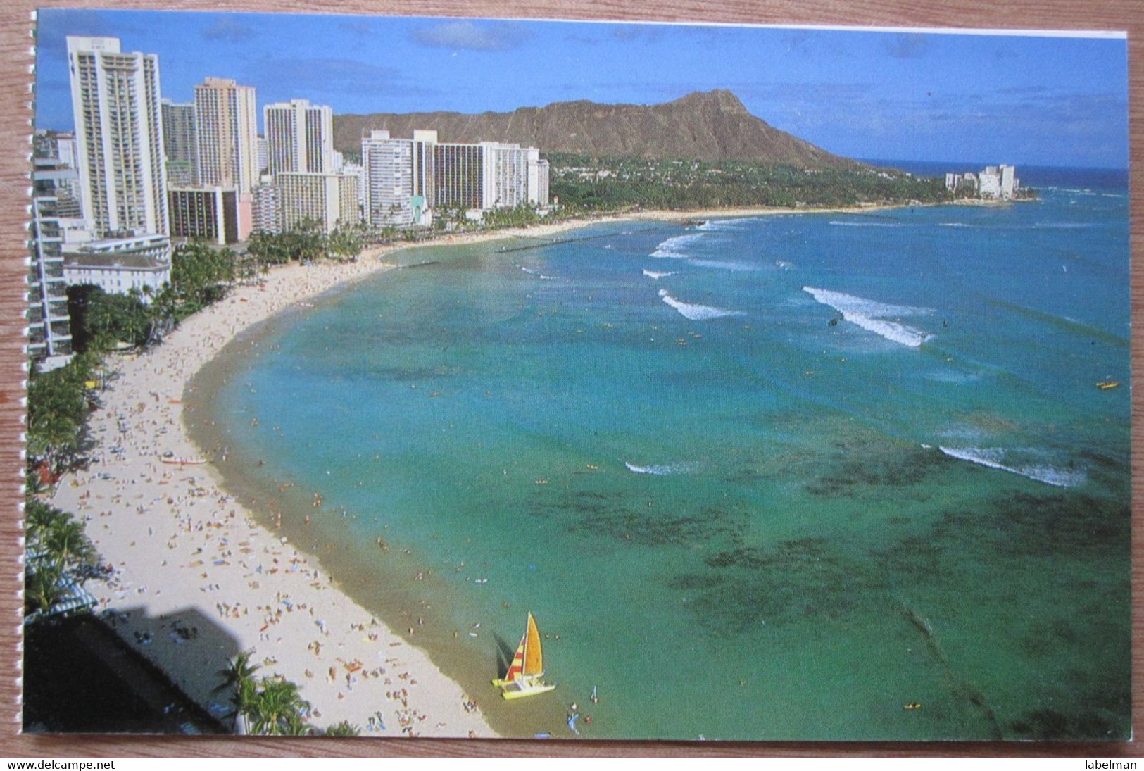 UNITED STATES USA DIAMOND HEAD HAWAI ISLAND POLYNESIAN PARADISE POSTCARD PICTURE CARTOLINA ANSICHTSKARTE PHOTO CARD - Kauai