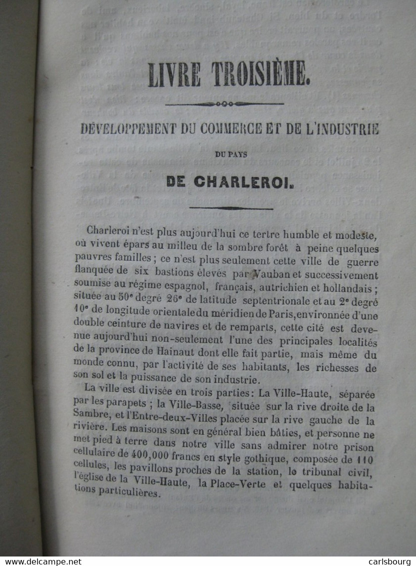 Charleroi – l’abbé baroudeur Aristide Piérard - EO 1855 – rare, curiosa et censuré !