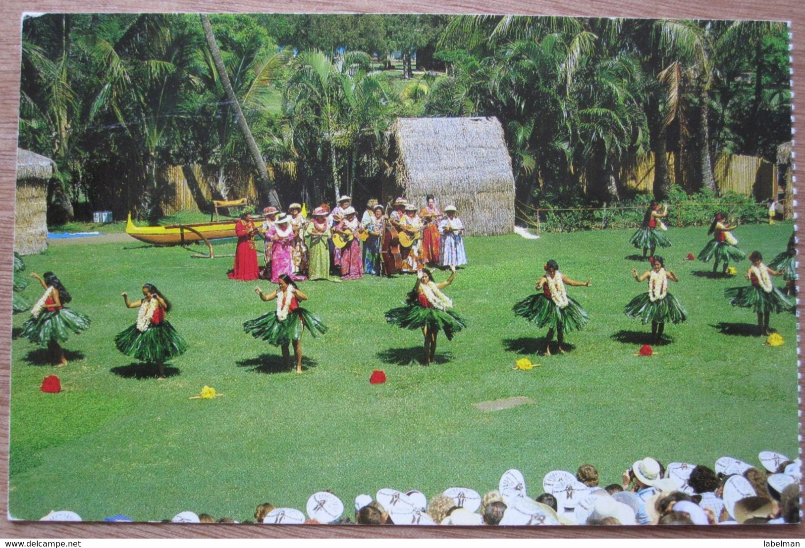 UNITED STATES USA HULA DANCE HAWAI ISLAND POLYNESIAN PARADISE POSTCARD PICTURE CARTOLINA ANSICHTSKARTE PHOTO CARD - Lanai