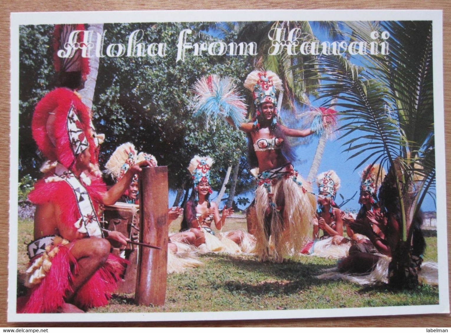 UNITED STATES USA HALOA BAY HAWAI ISLAND POLYNESIAN PARADISE POSTCARD PICTURE CARTOLINA ANSICHTSKARTE PHOTO CARD - Kauai