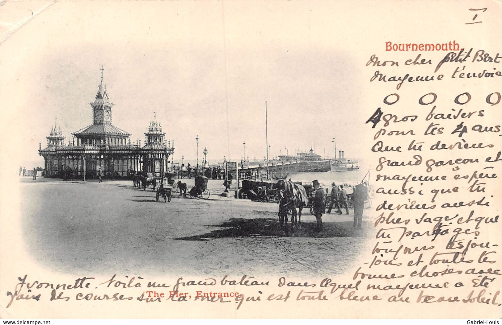 Bournemouth The Pier Entrance - 1902 - Bournemouth (until 1972)