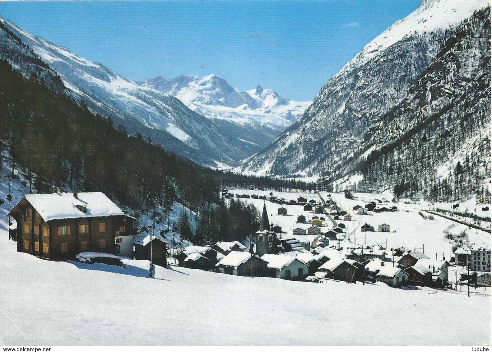 Randa - Breithorn Und Kleines Matterhorn           Ca. 1970 - Randa