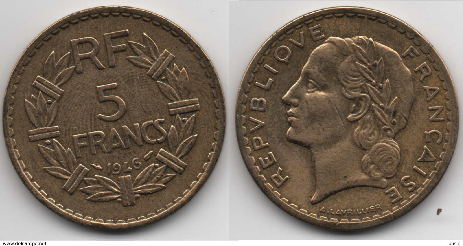 + FRANCE   + 5 FRANCS 1946 + TRES  BELLE + - Altri & Non Classificati