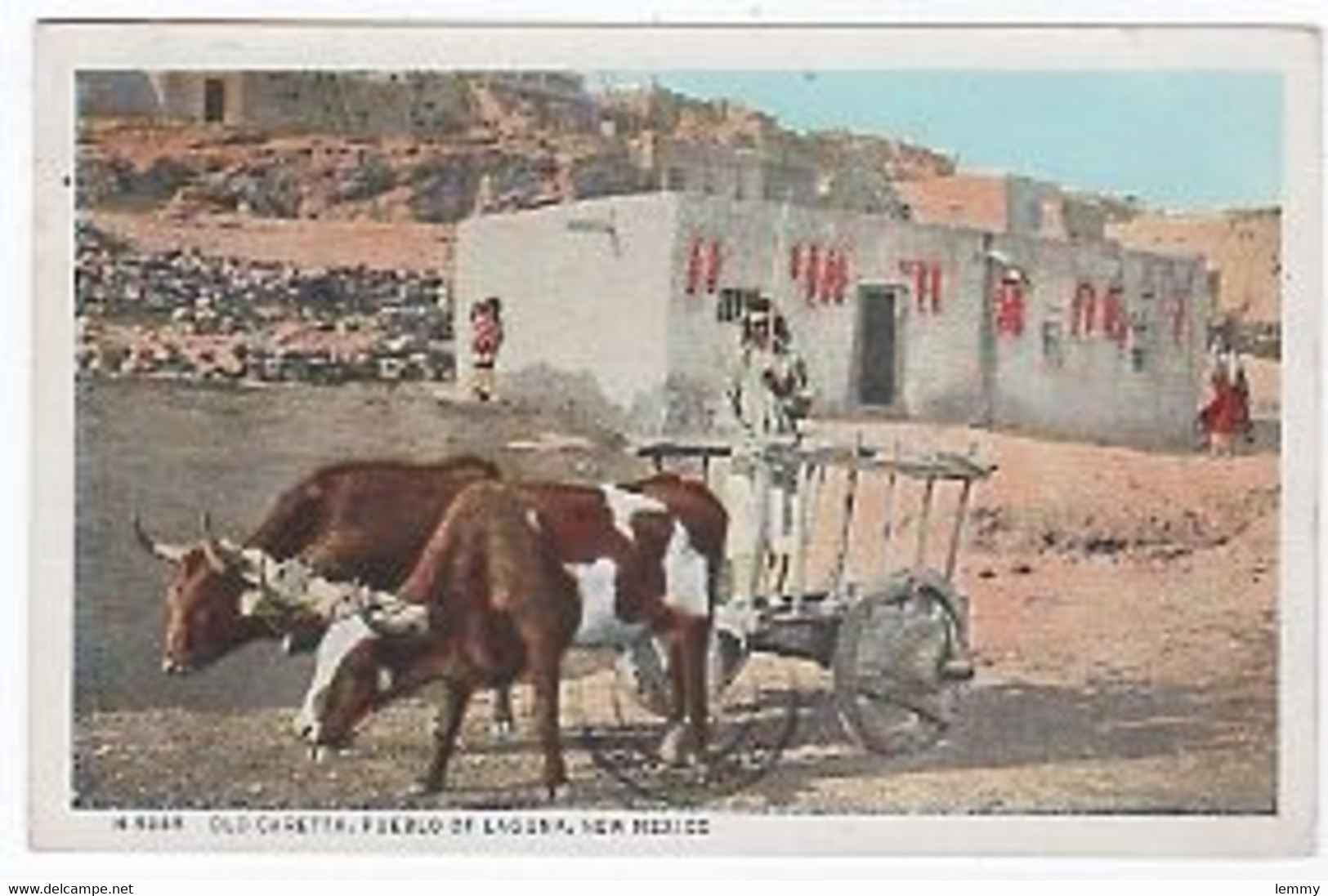 USA - NEW MEXICO -- ALBUQUERQUE - LAGUNA -  OLD CARETTA  - 1934 - Albuquerque