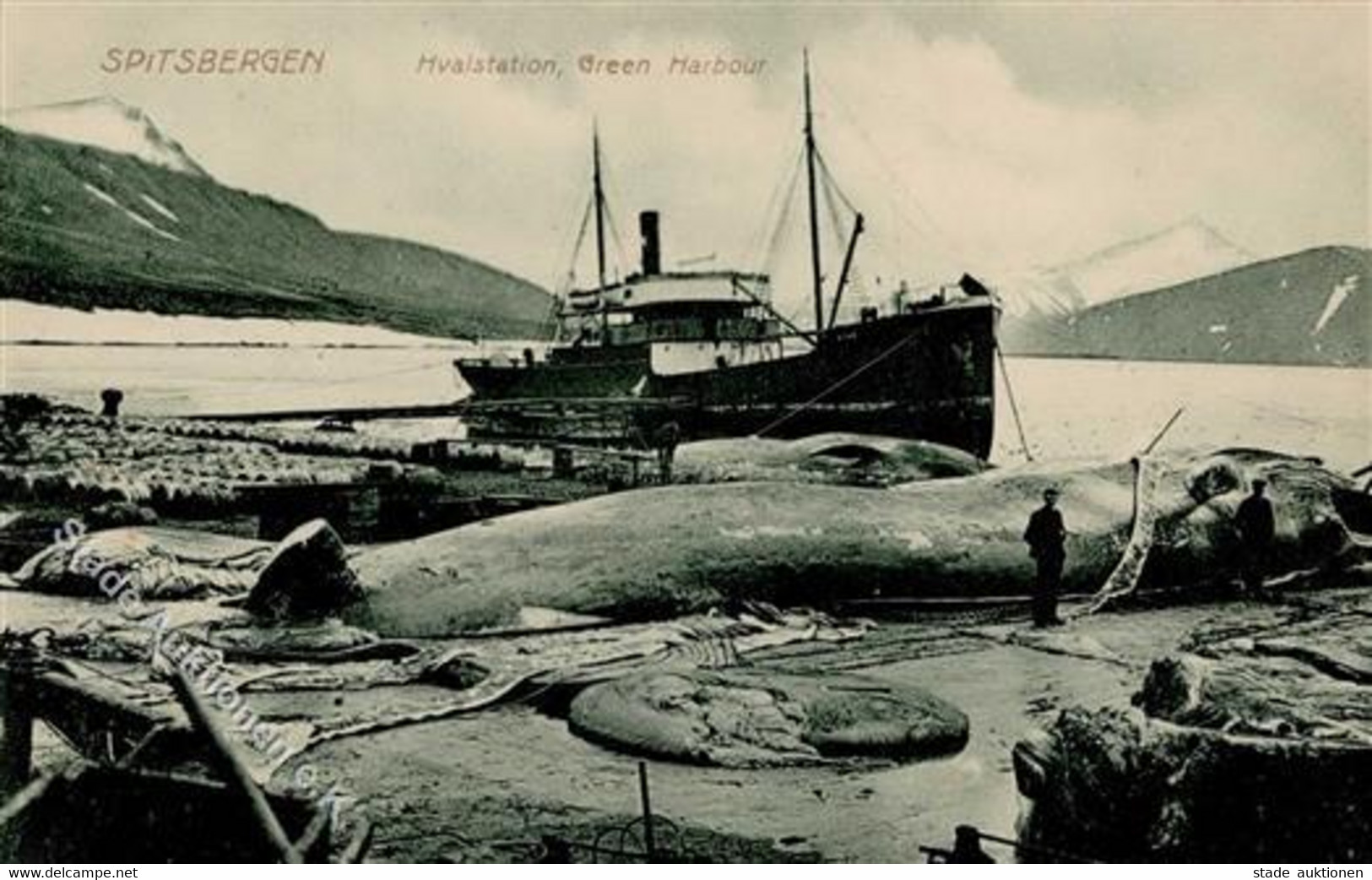 Walfang Spitzbergen Hvalstation Green Harbour I-II - Otros & Sin Clasificación