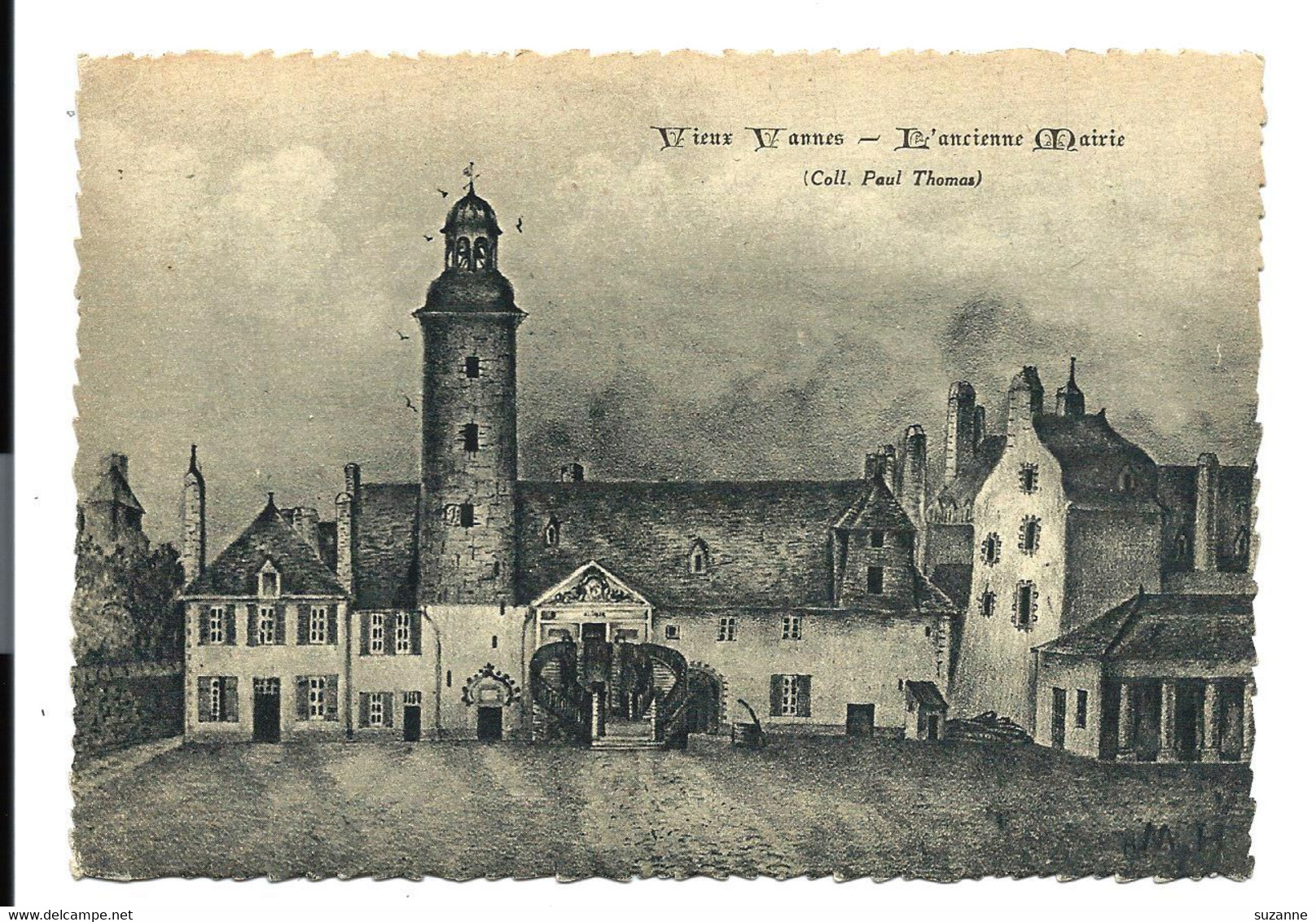 Vieux VANNES - L'ancienne Mairie - Coll Paul THOMAS - Vannes