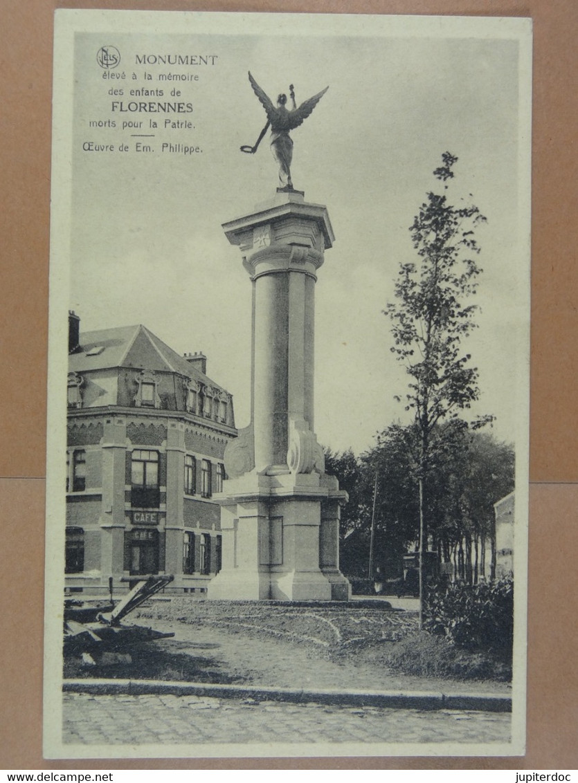 Monument élevé à La Mémoire Des Enfants De Florennes Morts Pour La Patrie - Florennes