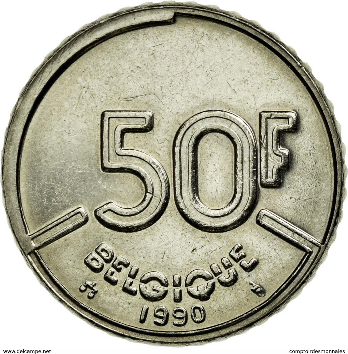 Monnaie, Belgique, Baudouin I, 50 Francs, 50 Frank, 1990, Bruxelles, Belgium - 50 Francs