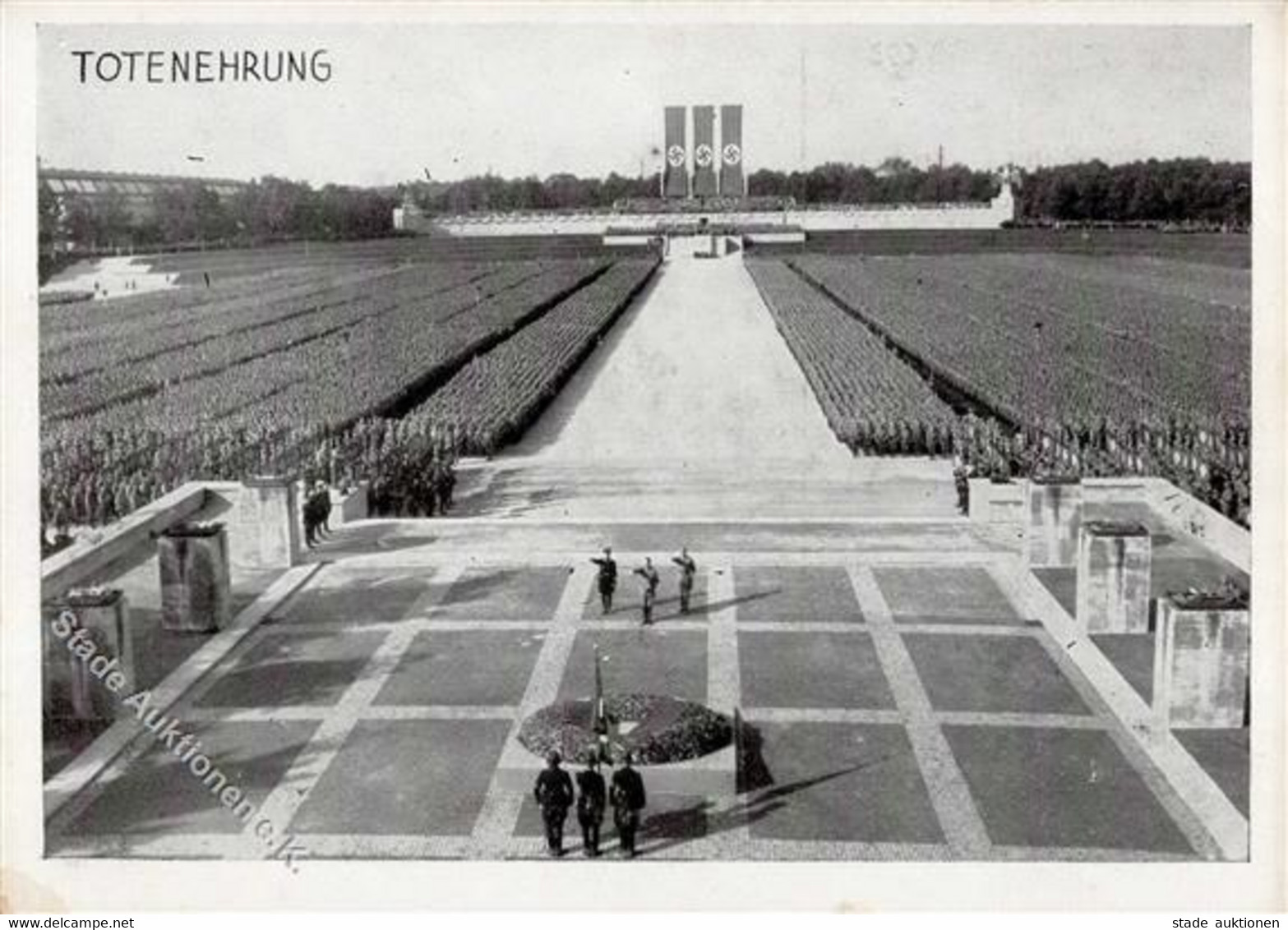 Reichsparteitag Nürnberg (8500) WK II 1934 Totenehrung I-II - Guerra 1939-45
