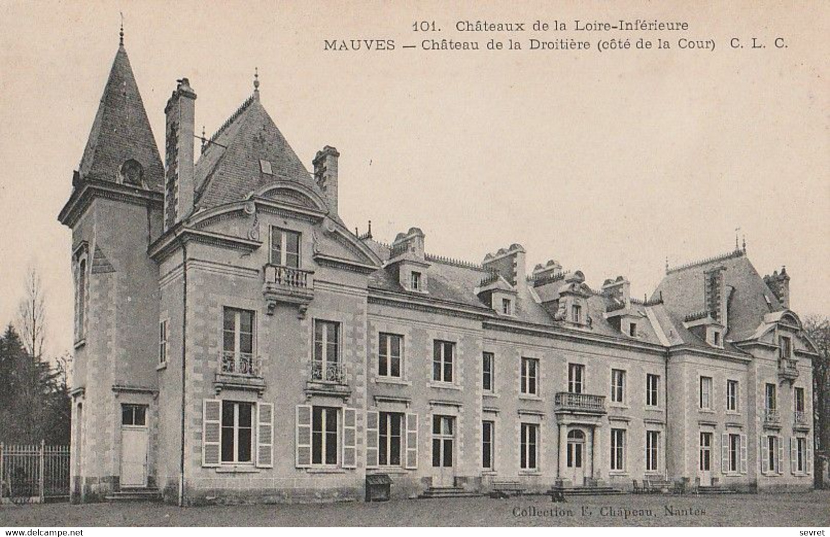 MAUVES. - Château De La Droitière (côté De La Cour) - Mauves-sur-Loire