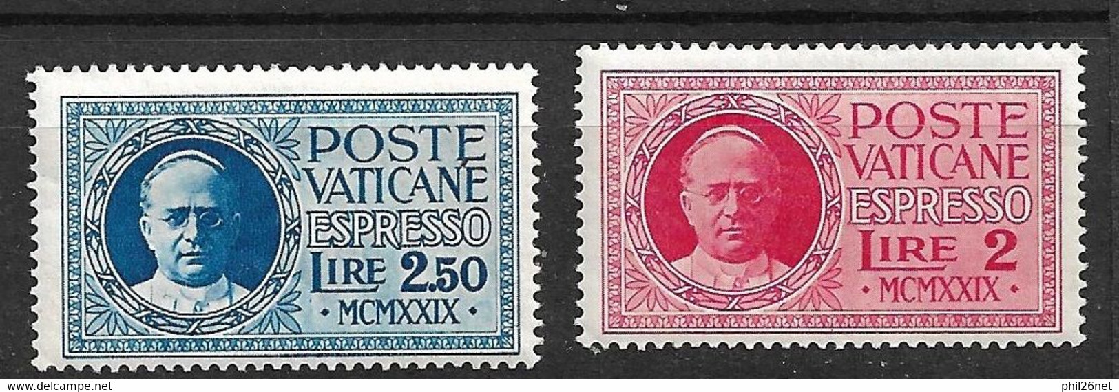 Vatican Expres  N°  1 Et 2      Neufs   *       B / TB     - Express