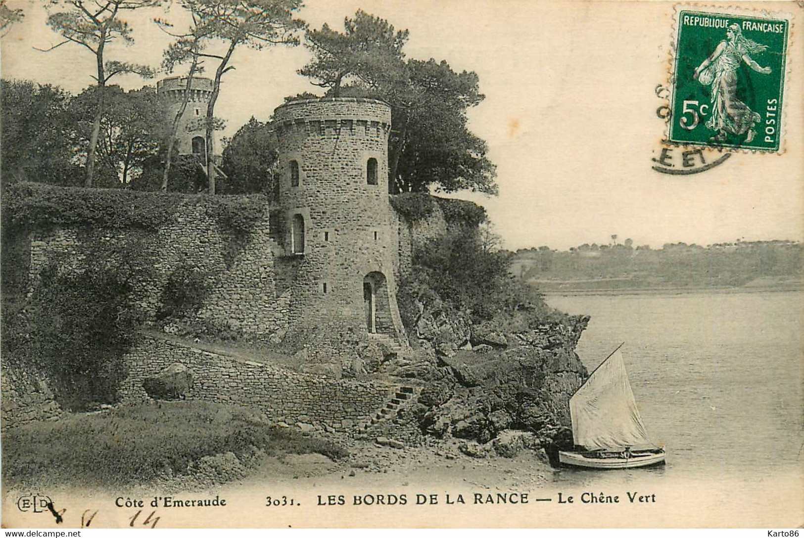 Plouër Sur Rance * Le Chêne Vert * Les Bords De La Rance - Plouër-sur-Rance