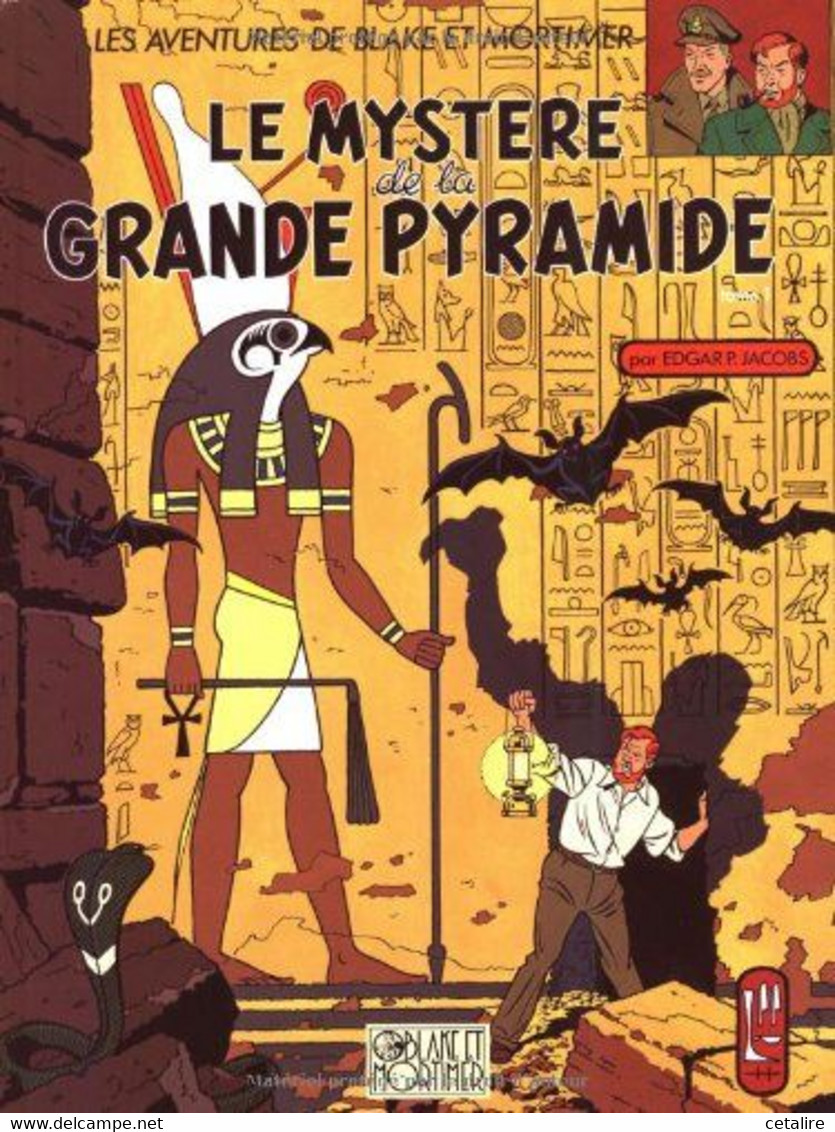 Blake Et Mortimer Le Mystere De La Grande Pyramide 1 1987  +++COMME NEUF+++ LIVRAISON GRATUITE+++ - Blake Et Mortimer