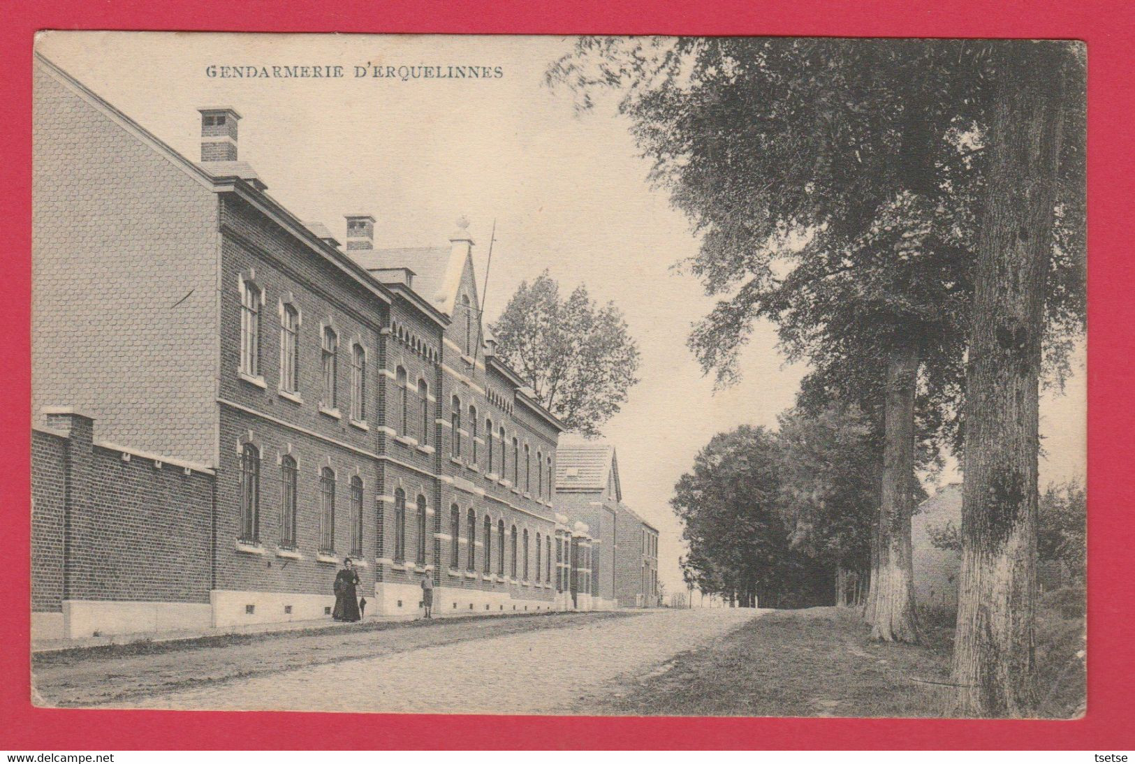 Erquelinnes - Gendarmerie - 1911 ( Voir Verso ) - Erquelinnes