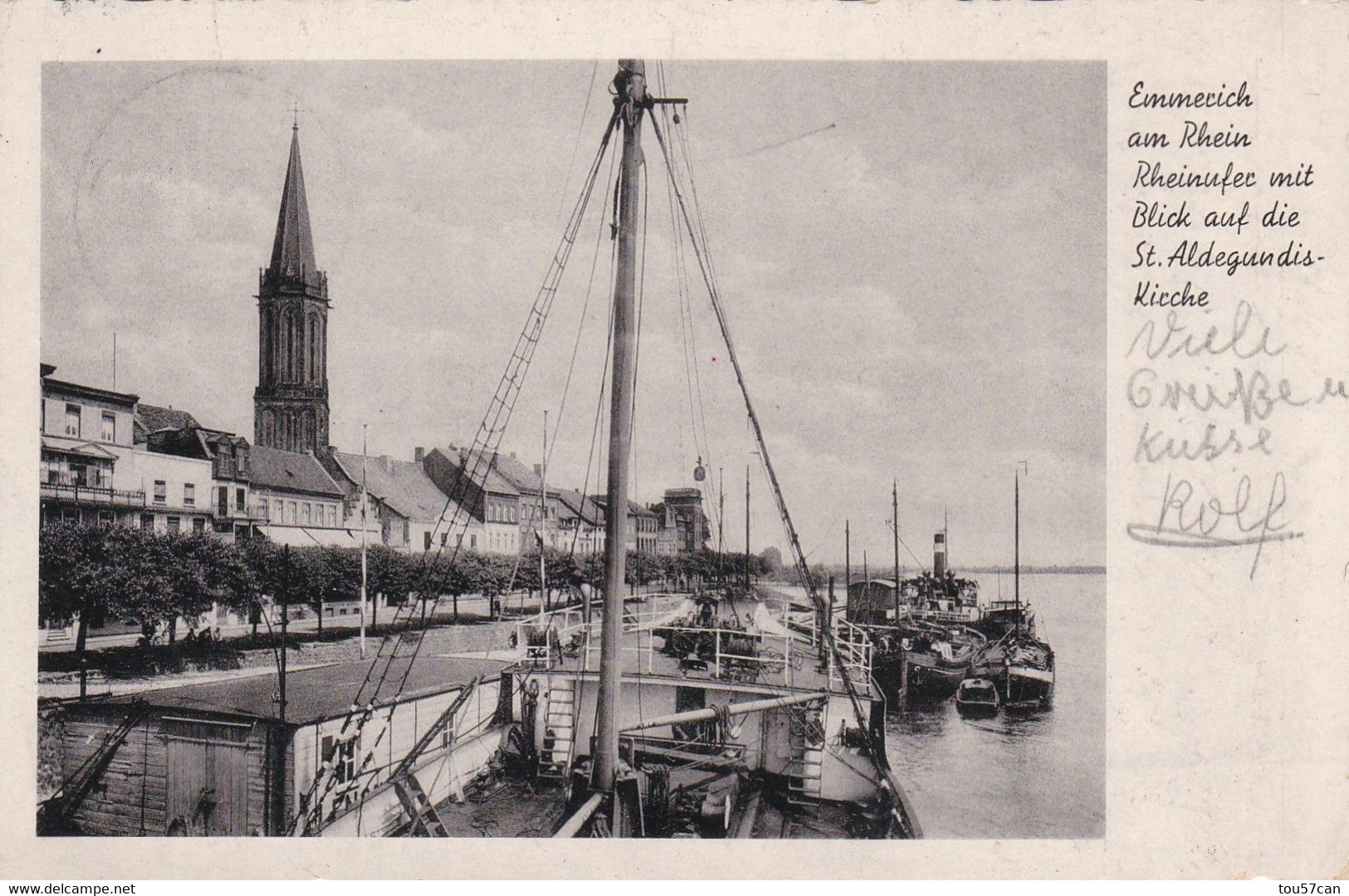 EMMERICH AM RHEIN - NORDRHEIN-WESTFALEN - DEUTSCHLAND - ANSICHTKARTE 1943. - Emmerich