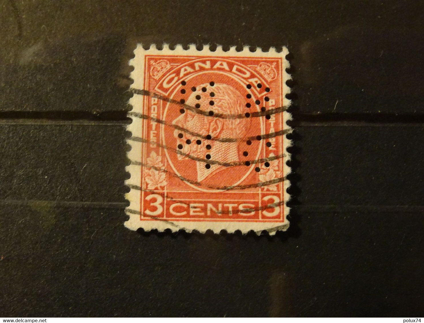 CANADA 1932-33- Perforé - Perfins