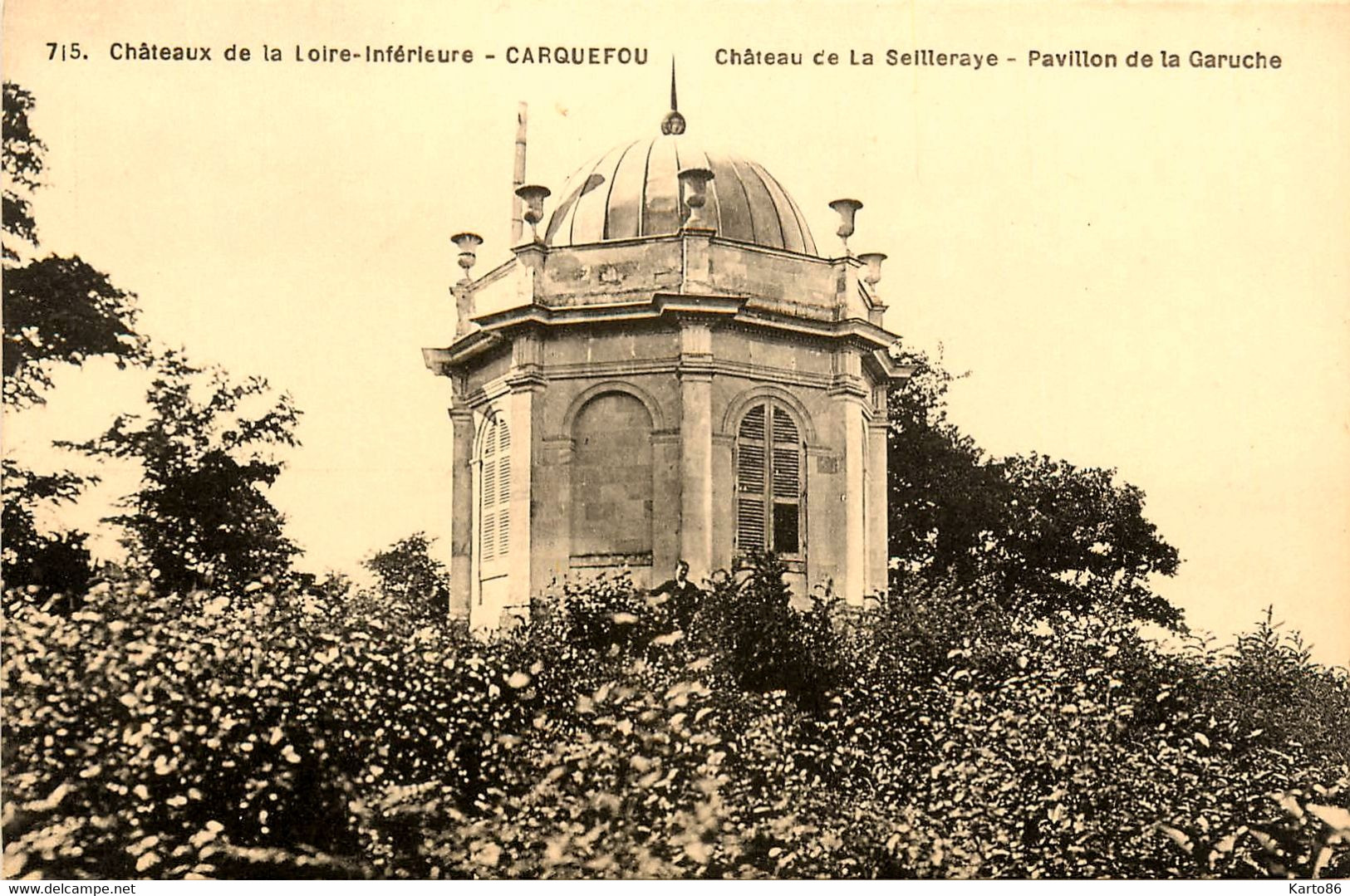 Carquefou * Château De La Seilleraye * Pavillon De La Garuche * Châteaux De La Loire Inférieure N°715 - Carquefou