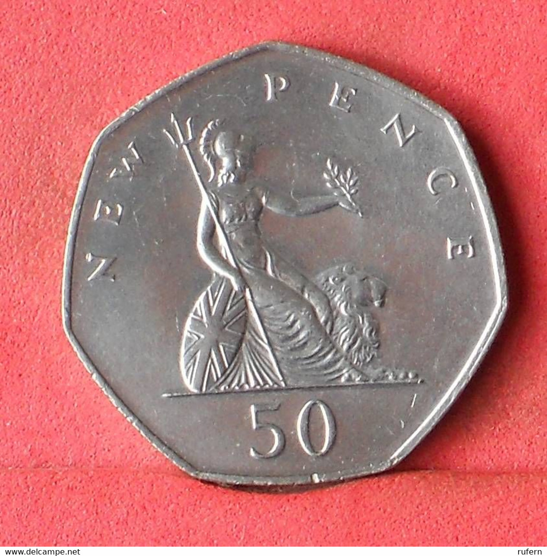 GREAT BRITAIN 50 PENCES 1977 -    KM# 913 - (Nº39180) - 50 Pence