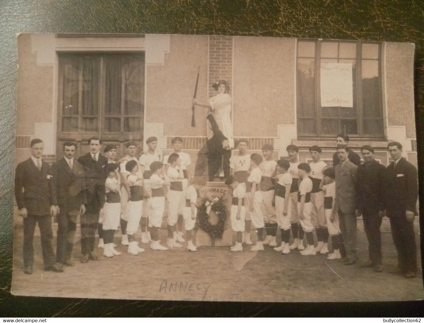 CPA - SELECTION - ANNECY - CARTE PHOTO - Hommage Aux ? - Annecy