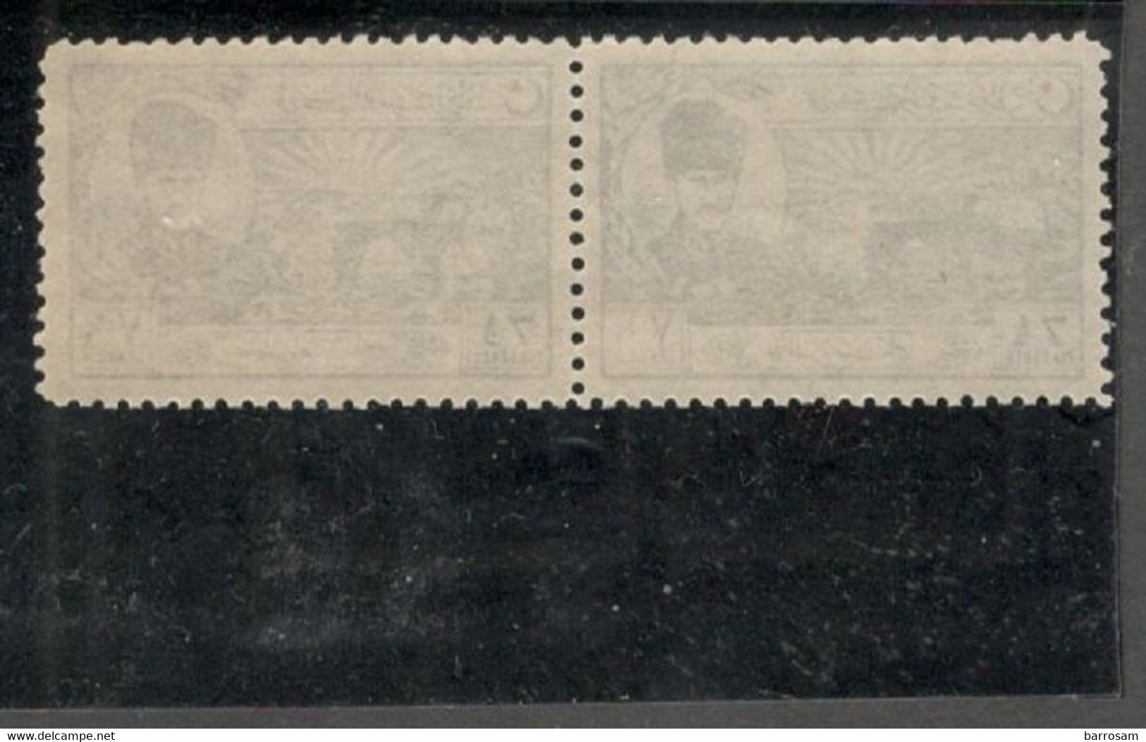 TURKEY 1924:Michel 803mnh** Pair Cat.Value80€($97)tu - Unused Stamps