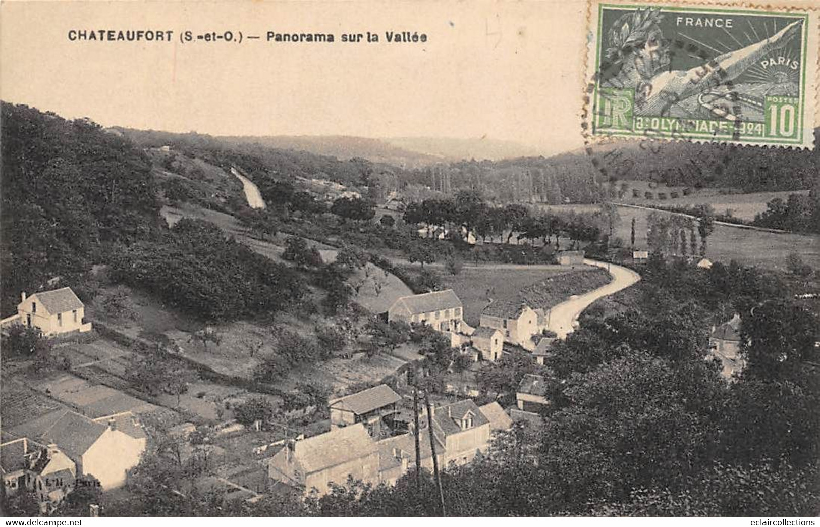 Chateaufort       78         Panorama Sur La Vallée    (voir Scan) - Sonstige & Ohne Zuordnung