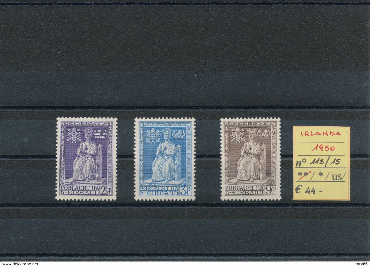 IRLANDA- 1950 N° 113/15 MNH - Neufs