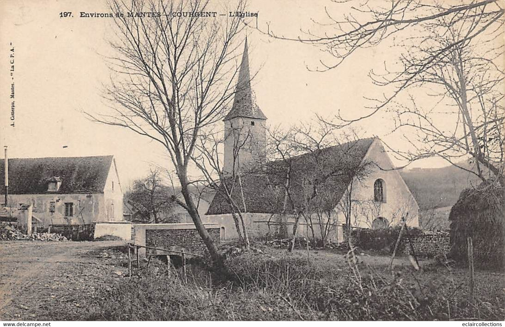 Courgent        78          Eglise Et Aperçu D'une Maison             (voir Scan) - Sonstige & Ohne Zuordnung