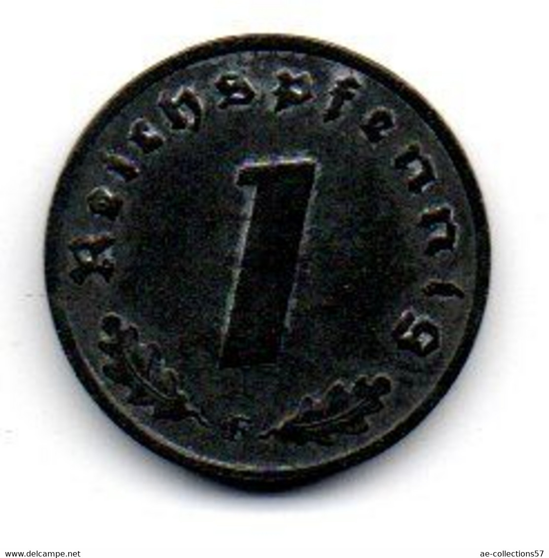 Allemagne -  1 Reichspfennig 1943 F - SUP - 1 Reichspfennig