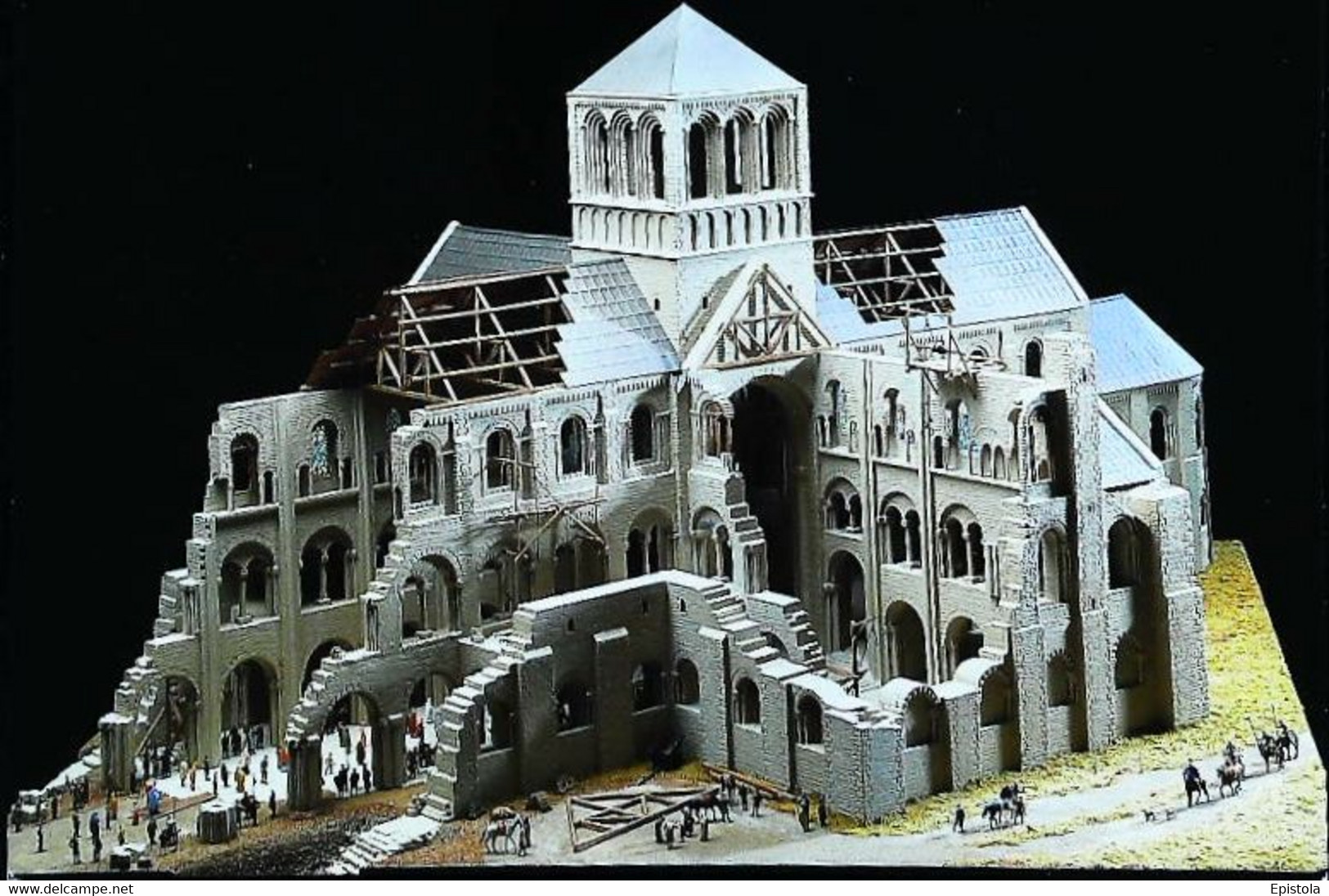 ►  Bayeux Musée Tapisserie Construction Maquette Cathedrale Winchester - Sonstige & Ohne Zuordnung