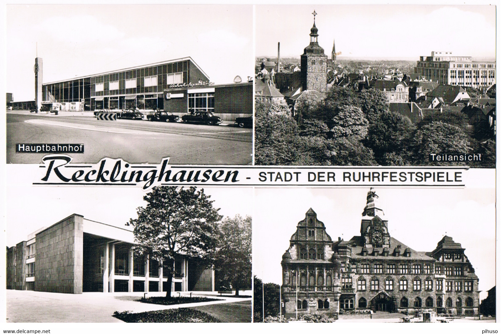 D-11795   RECKLINGHAUSEN : Gruss Aus - Recklinghausen