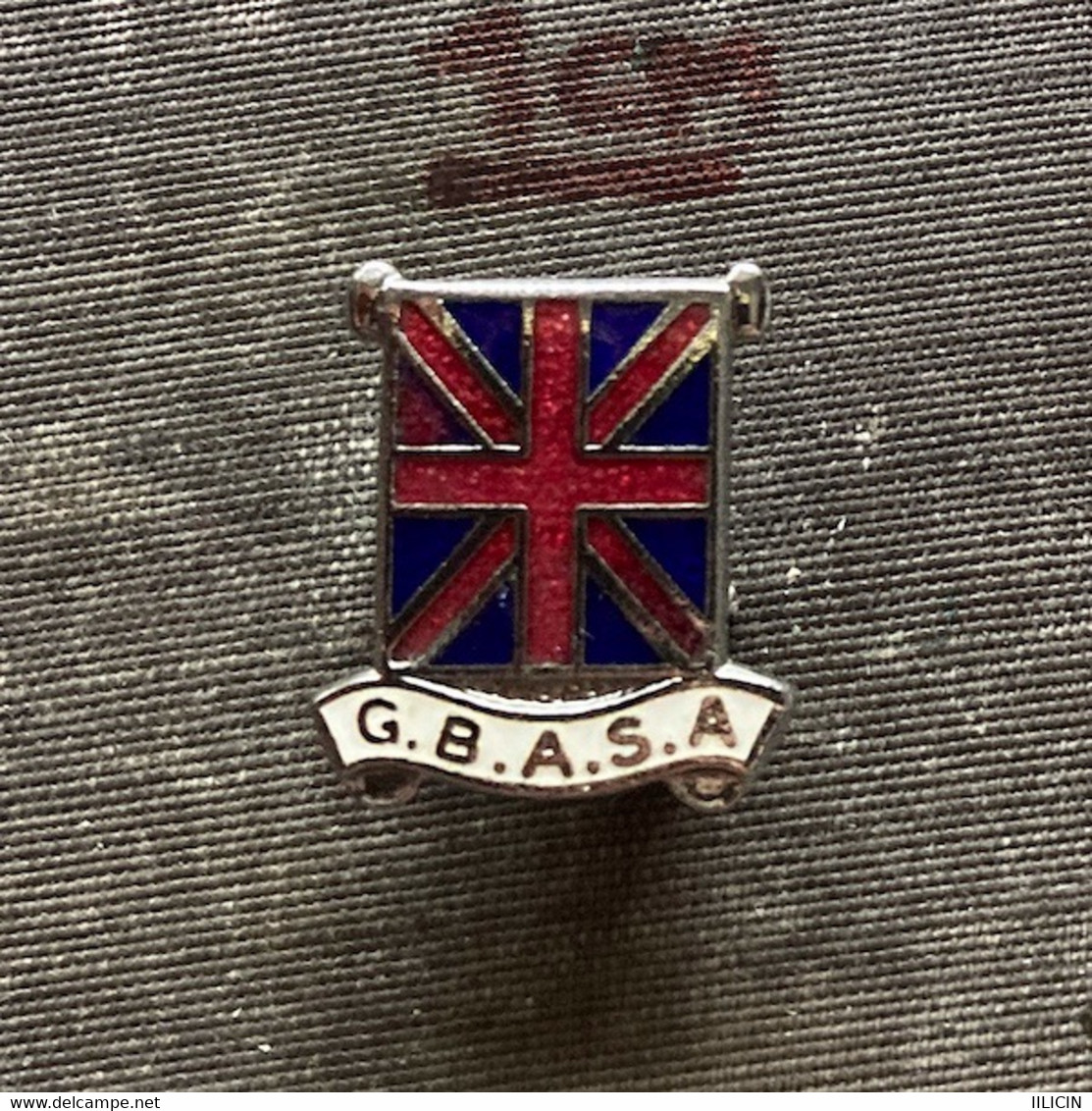 Badge Pin ZN009706 - GBASA Great Britain Amateur Swimming Association - Natation