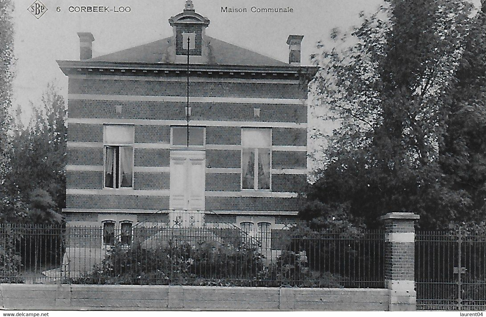 BIERBEEK. KORBEEK-LO.  MAISON COMMUNALE.  SBP 6 - Bierbeek