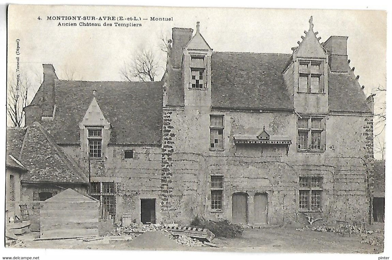 MONTIGNY SUR AVRE - Ancien Chateau Des Templiers - Montigny-sur-Avre