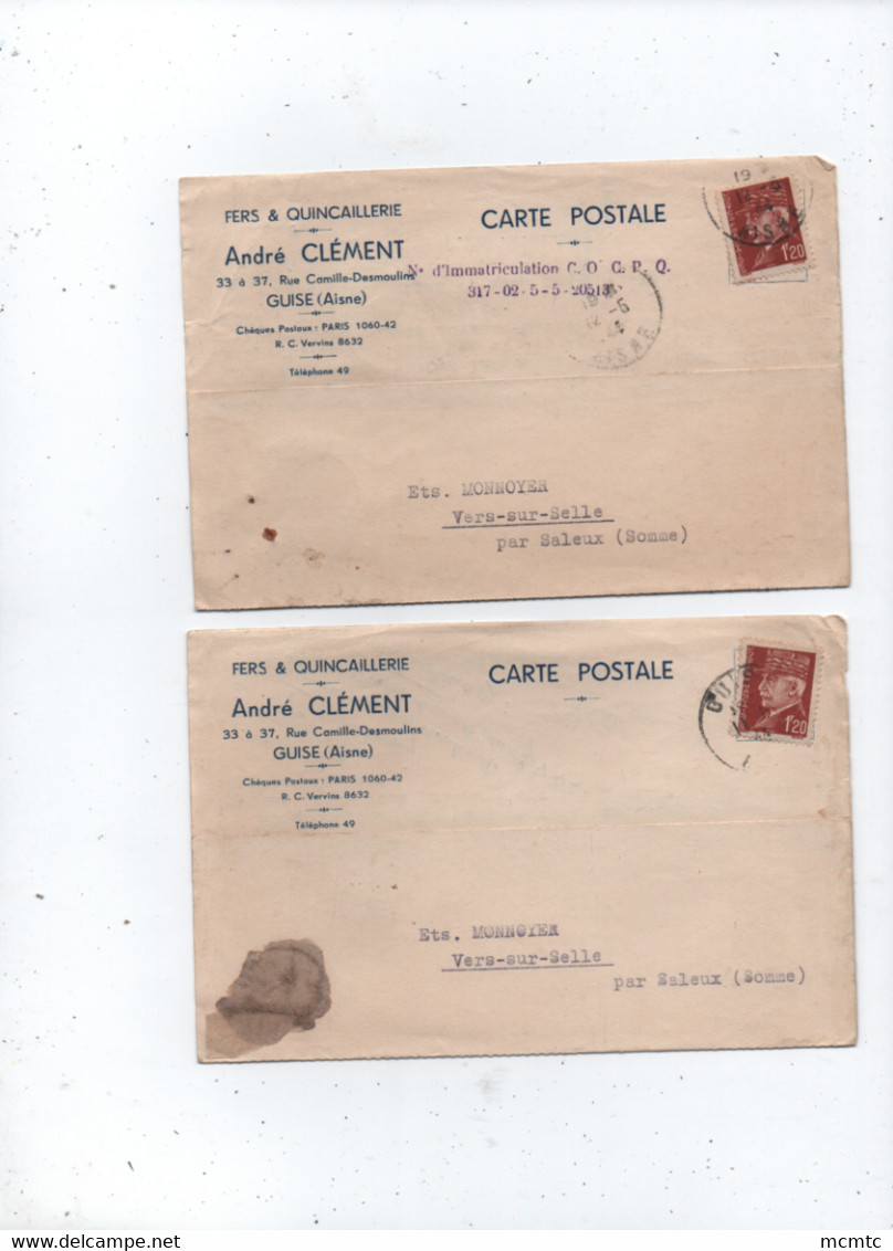 5 Cartes - Guise  - Aisne 02 - Guise