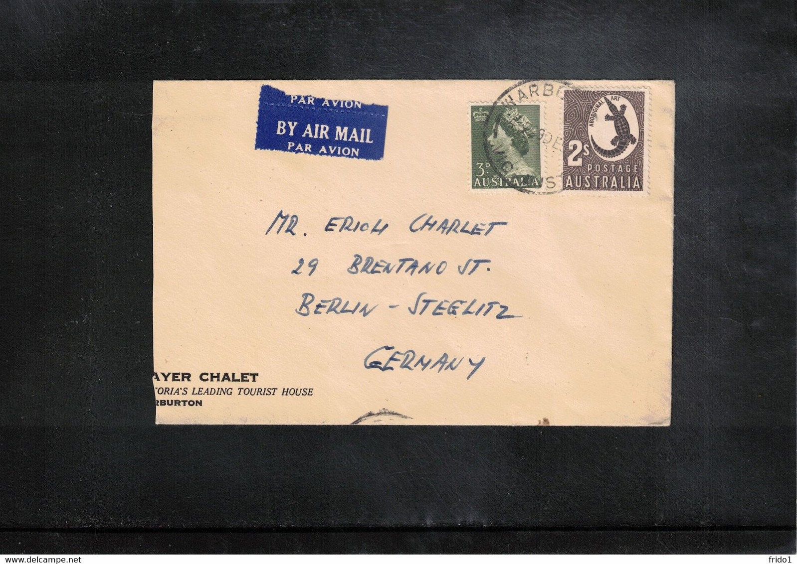 Australia Interesting Airmail Letter - Altri & Non Classificati