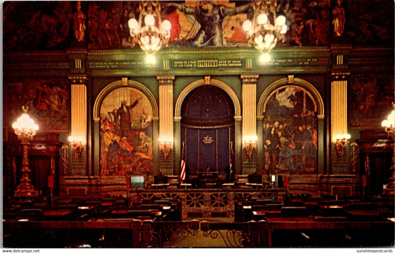 Pennsylvania Harrisburg State Capitol Building Senate Chamber - Harrisburg