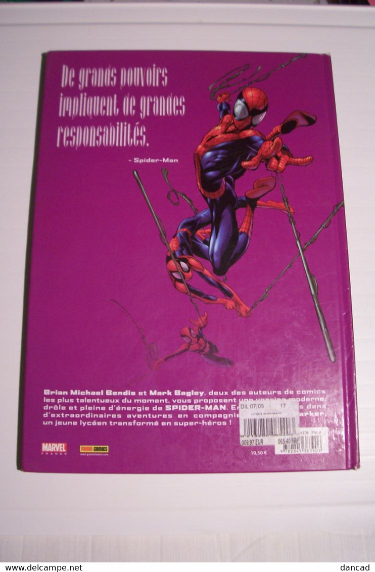 LIVRE - SPIDER-MAN -  CONFESSIONS  - N°7 - ( Pas De Reflet Sur L'original  ) - Spiderman