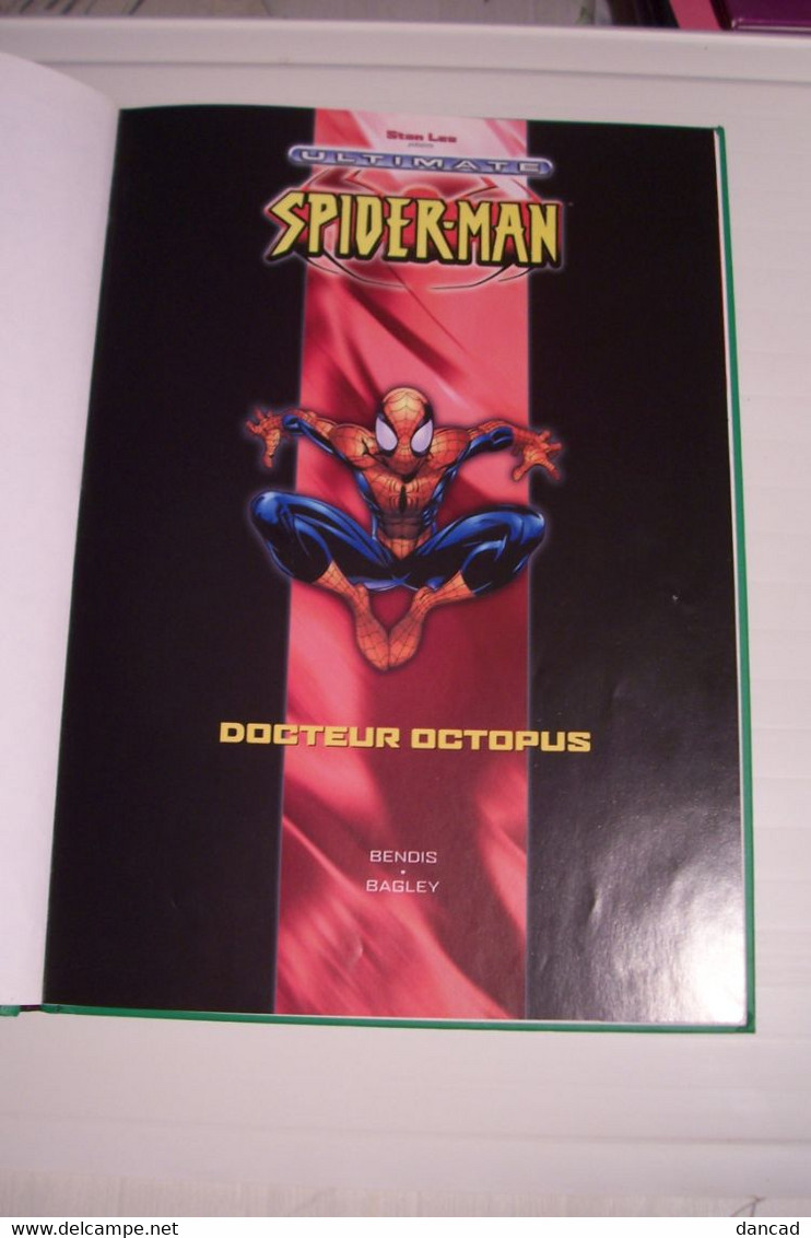 LIVRE - SPIDER-MAN -  DOCTEUR  OCTOPUS  - N°8 - ( Pas De Reflet Sur L'original  ) - Spiderman