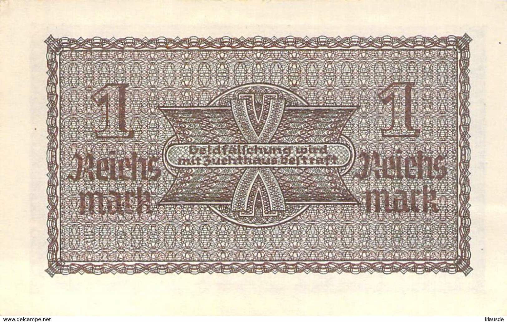 Deutschland 1 Reichsmark, (1939) UNC (I) - Altri & Non Classificati