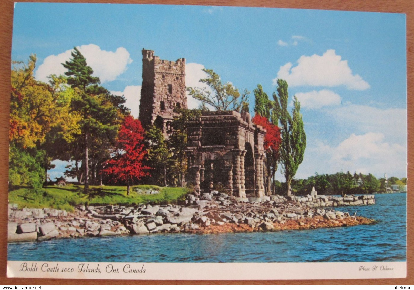 BOLDT CASTLE VILLAGE MORRISBURG PARK ONTARIO ST LAWRENCE CANADA CARD POST ANSICHTSKARTE CARTOLINA POSTCARD PC STAMP - Huntsville