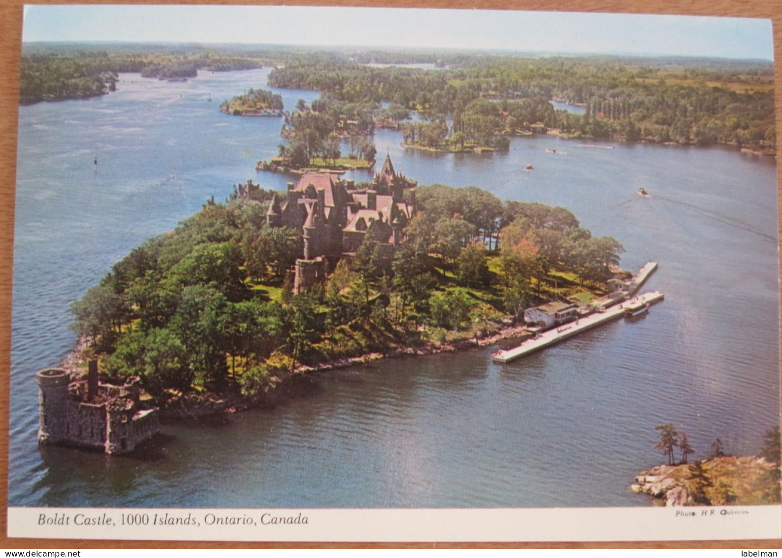 1000 ISLANDS SEA WAY MORRISBURG PARK ONTARIO ST LAWRENCE CANADA CARD POST ANSICHTSKARTE CARTOLINA POSTCARD PC STAMP - Thousand Islands