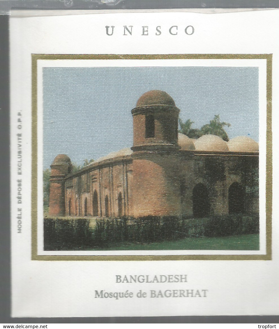 Cpa AL2 / First Day Cover Stamp / Enveloppe Timbrée Timbre Thème UNESCO BANGLADESH Mosquée De BAGERHAT - Bangladesh