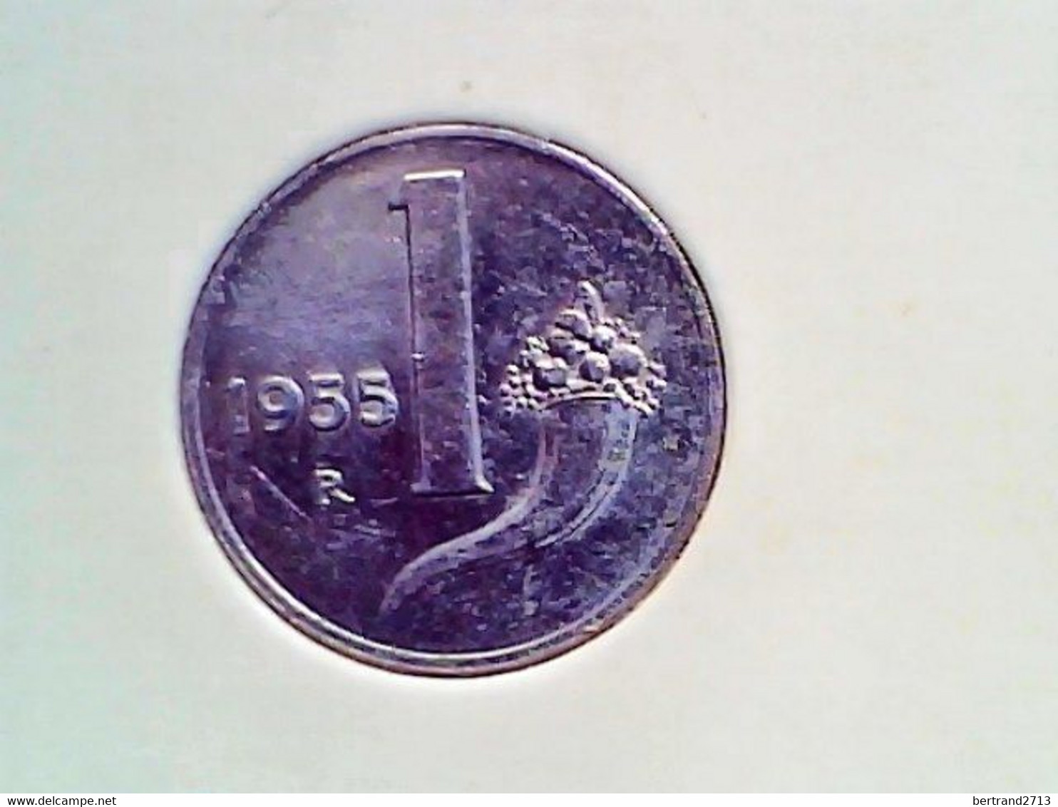 Italiy 1 Lira 1955 KM 91 - 1 Lira