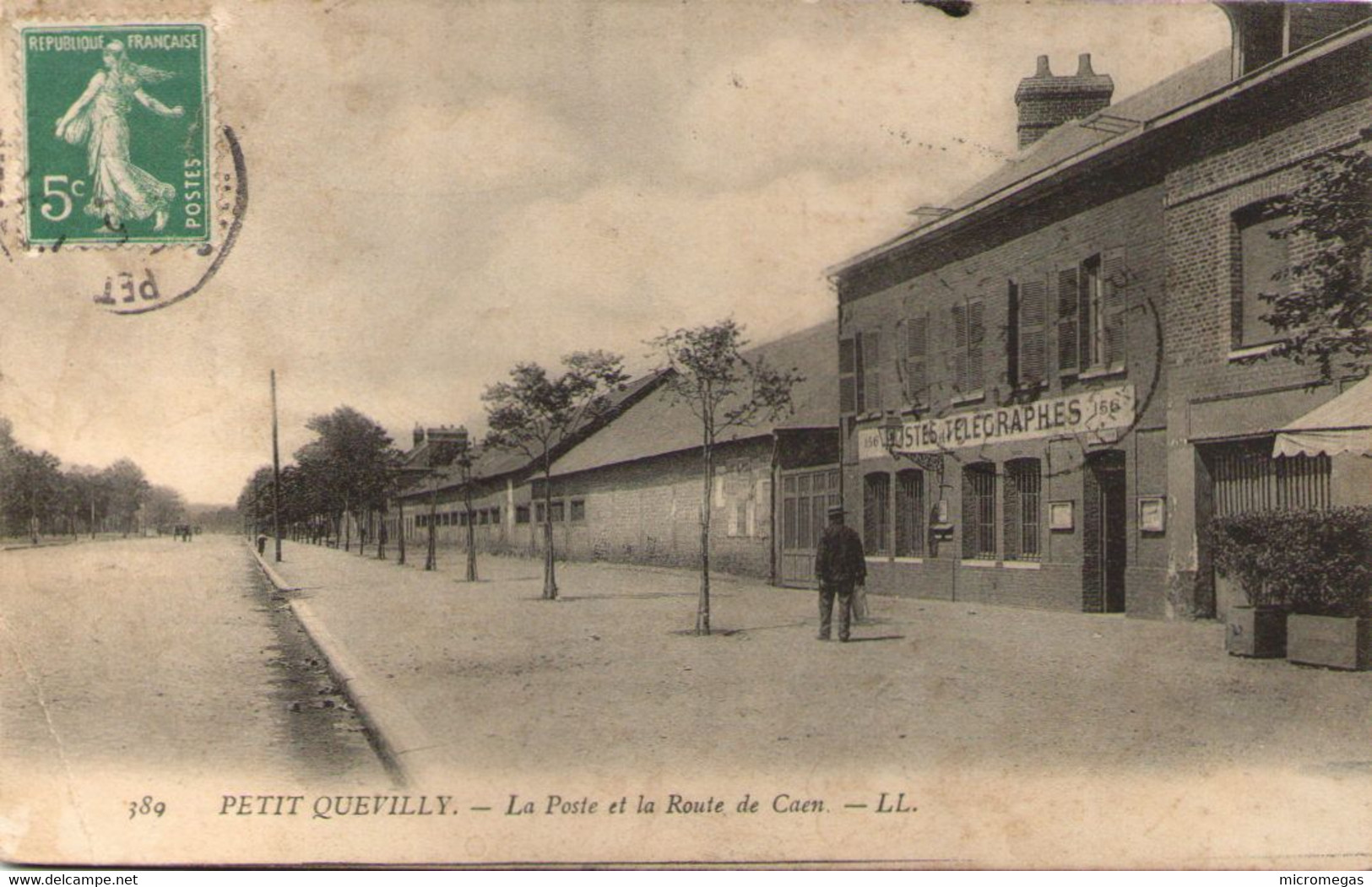 76 - PETIT-QUEVILLY - La Porte Et La Route De Caen - Le Petit-Quevilly
