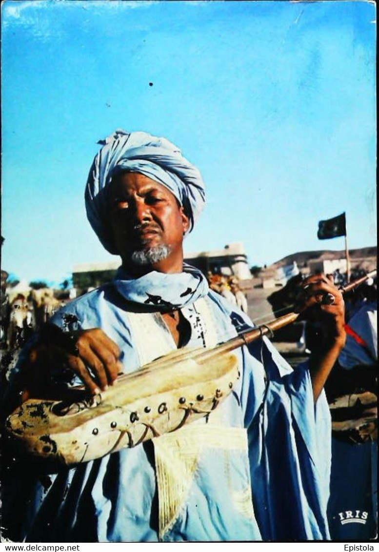 ► MAURITANIA  - Musicien Arabe - Instrument à Cordes - Mauritanie